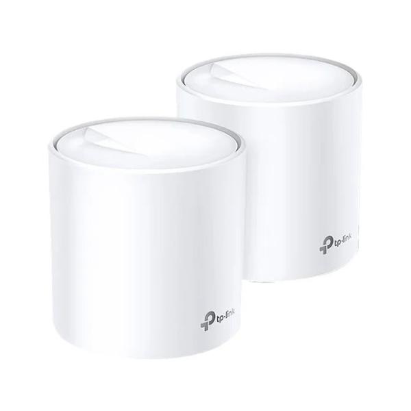 TP-LINK AX1800 WHOLE HOME MESH WIFI6 (2) DECO X20 574/1201Mbps 2.4/5GHz DECO X20(2-PACK)