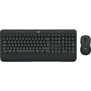 920-008889 LOGITECH MK545 Tastatur+Maus QWERTZ DE kabellos schwarz