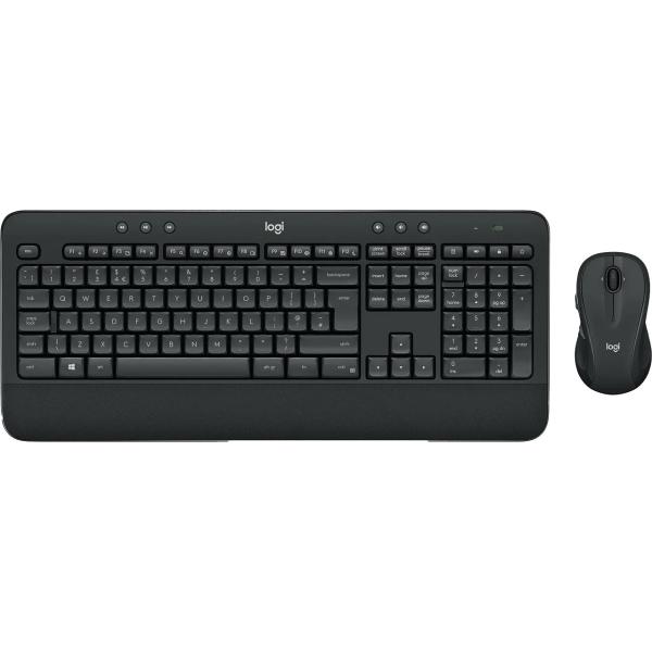 920-008889 LOGITECH MK545 Tastatur+Maus QWERTZ DE kabellos schwarz