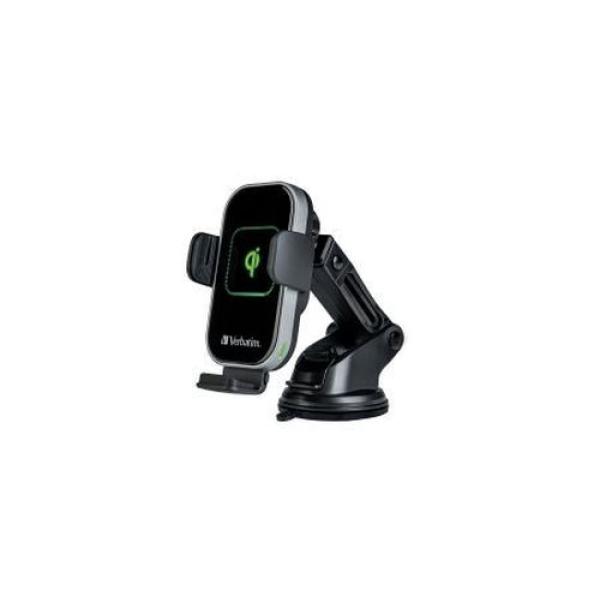 Verbatim Car Charger Fwc-02 Induktives Kfz-ladegerät Schwarz, Kabellänge: 1,0 M, 15 Watt 49553 (0023942495536)