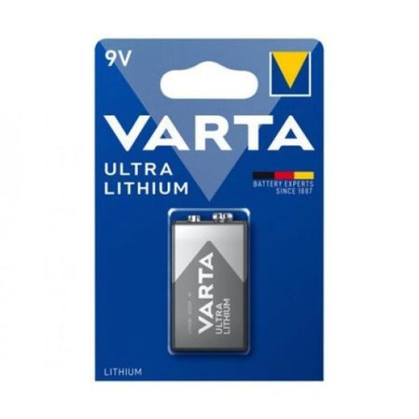 6122 Ultra Lithium E-Block Bl. 1 VARTA Batterie 9 Volt 06122301401 (4008496675265)