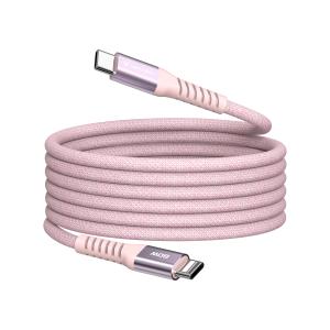 Verbatim Sync & Charge USB-C auf USB-C 60W Magnetisches Kabel - 120cm Pink 31853 (0023942318538)