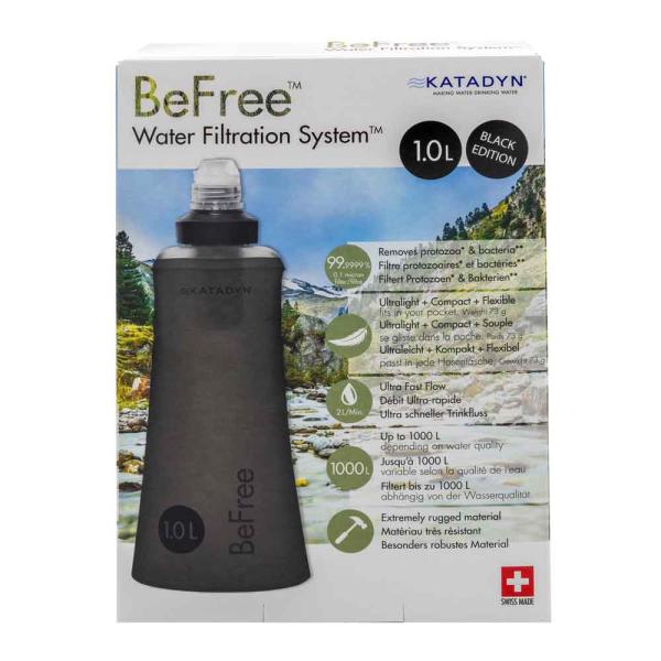 Katadyn BeFree Filter 1.0 L Black Edition 8020426 (0604375204263)