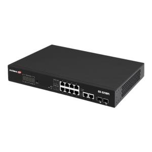 Edimax Überwachungs-VLAN 12-Port Gigabit PoE+ Web Smart Switch für Langstrecken GS-5210PL (4717964704269)