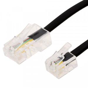 helos Anschlusskabel RJ45/RJ11 (8P4C/6P4C) 4-adrig, lose 15 m 70265 (4017538702654)