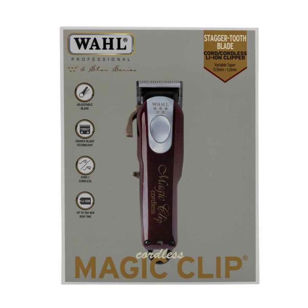 Wahl Clipper 5* Cordless Magic Clip 5V red 08148-2316H (5996415034493)