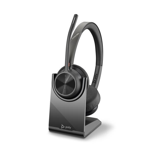 Poly Voyager 4320 UC BT USB-A mit Stand Stereo 77Y99AA (0197029610119)