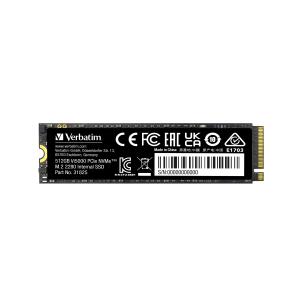 Verbatim M.2 SSD Vi5000 PCIe NVMe 512GB 31825 (0023942318255)