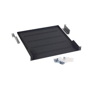 Triton 19" 1HE Fachboden gelocht, T250mm, max. 20 kg, schwarz RAB-UP-250-A1 (8595105006290)