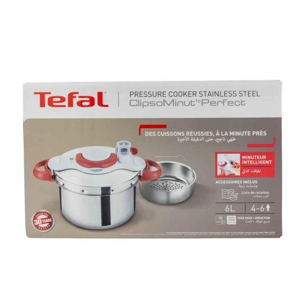 Tefal Clipso Minut Perfect Schnellkochtopf 6 L 3045380012387