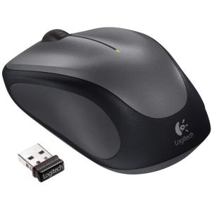 Logitech M235 optische USB-Maus - kabellos - grau 910-002201 (5099206027169)