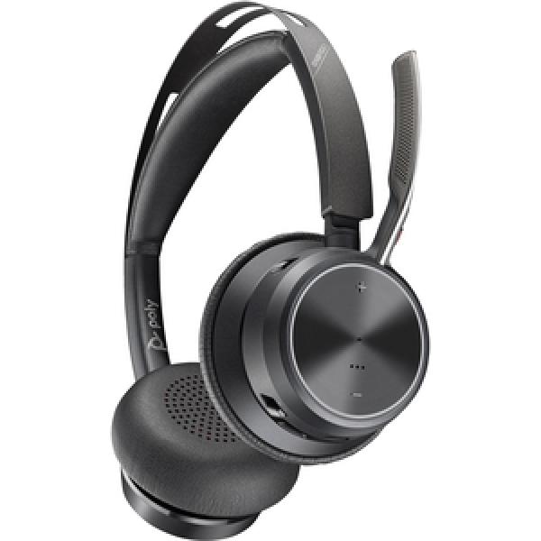 Poly Voyagerfocus 2 Uc Bluetooth-headset Schwarz 9T9J3AA#AC3 (0198122157211)