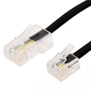 helos Anschlusskabel RJ45/RJ11 (8P4C/6P4C) 4-adrig, lose 15 m 014146 / 70265 (4005938141463)