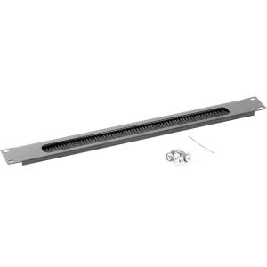 Triton 19" 1HE Durchführungsplatte mit Bürste 1HE, grau RAC-ZP-X03-A2 (8595105072981)