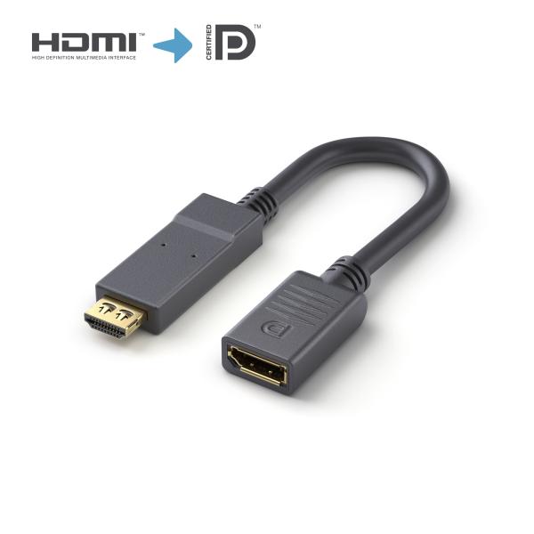 PureLink HDMI/DisplayPort Adapter 4K - PureInstall 0,10m Aktiver 4K HDMI / DisplayPort Portsaver Adapter PI185 (42513647