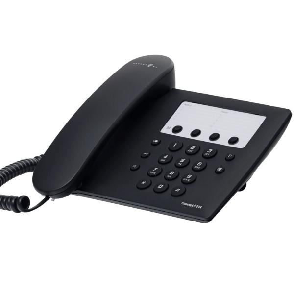 Telekom Telefon Concept P214 - schwarz 40245492 (4897027120240)