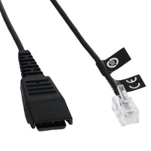 Jabra Kabelunterteil QD auf RJ10, spiral, 0,5m 8800-01-06 (5706991002041)