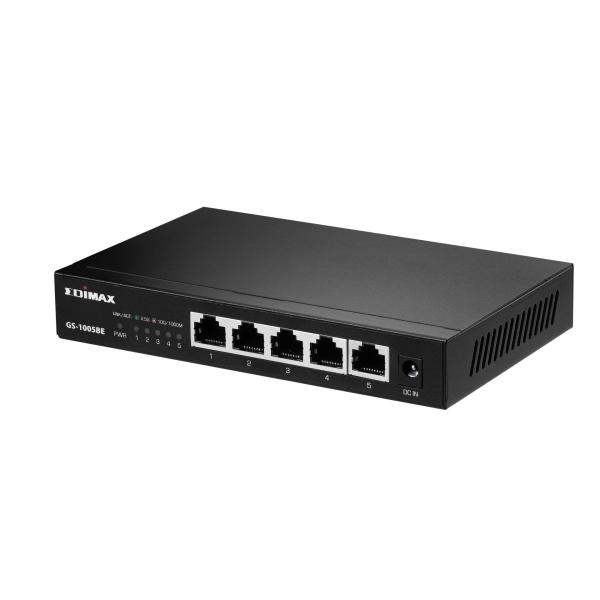 Edimax 2,5-Gigabit-Switch mit 5 Ports lüferlos GS-1005BE (4717964703729)