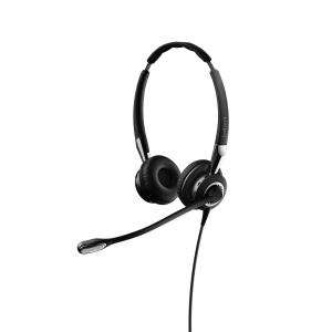 Headset 2400 II binaural schwarz kabelgebunden Noise Cancelling Wideband Jabra 2489-820-209 (5706991013061)