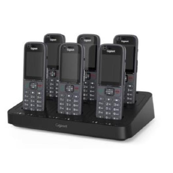 Gigaset pro Multicharger Für bis zu 6 Gigaset PRO Mobilteile S30852-H3190-R101 (4255781906089)