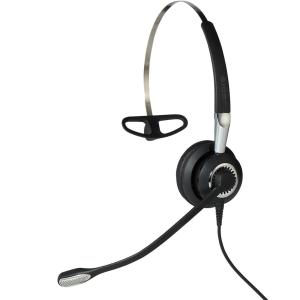 Headset 2400 II monaural schwarz 3in1, kabelgebunden Noise Cancelling Wideband Jabra 2486-820-209 (5706991017700)