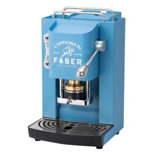 Faber Pro Deluxe ESE Pad Espressomaschine Torquoise & Chrom PROBLUBASCRO (8059513691146)