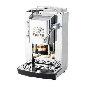Faber Pro Deluxe Stainless Steel & Chrom ESE Pad Espressomaschine PROINOXDELUXEBASCRO (8057271691712)