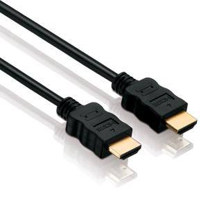 PureLink Anschlusskabel, HDMI Stecker/Stecker, FULL HD, BASIC, 5,0m, schw. 118872 (4005938188727)