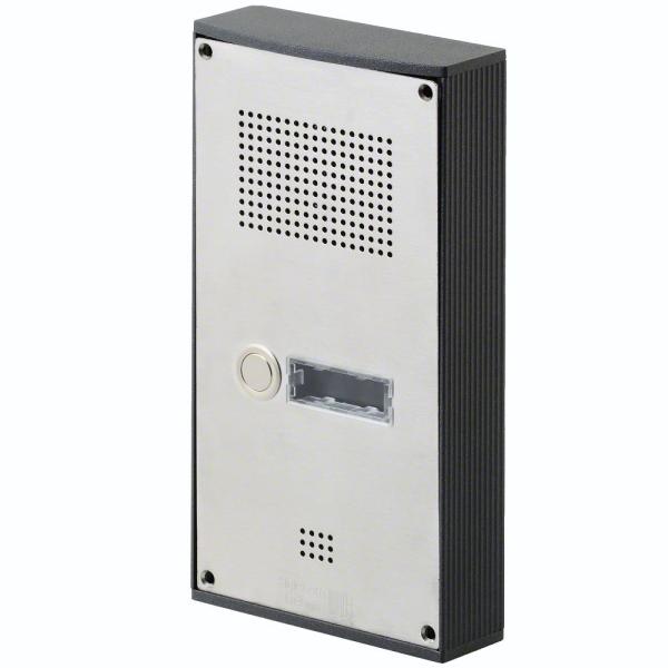 Behnke Türtelefon Serie 5, Aufputz-Set 1 Taste Edelstahl, , senkrecht gebürstet (320) 5-0060 (4250806500105)