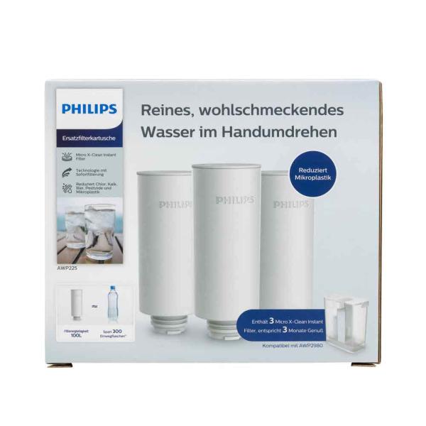 Philips Sofortwasserfilter - Ersatzfilter AWP225/31 (4897099307785)