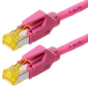 Draka Patchkabel S/FTP Cat 6a HQ TM31 (ISO/IEC) magenta 3,0m 120086 (4005938200863)