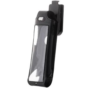 Soryt Ledertasche Agfeo DECT 60IP, SNOM M65 Drehclip, Tasche muss zum Laden unten geöffnet werden Agfeo DECT 60 IP Drehc