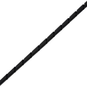 helos Spiral-Kabelschlauch  4 - 50 mm, 10m schwarz (zuschneidbar), zum Bündeln von Kabeln 129259 (4005938292592)