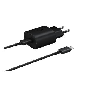 Samsung - EP-TA800 - Quick Charger 3A- USB Typ C- 25W - Black BULK Netzladegerät EP-TA800NBEGEU BULK EP-TA800NB (BULK ) 