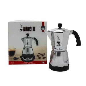 Bialetti Moka Timer Espressokocher Elektrisch Gelb, 6 Tassen 0006093/NP (8006363009997)