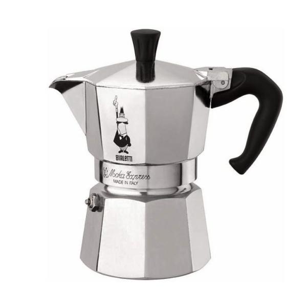 Bialetti Moka Express, Espressokocher für 2 Tassen 0001168 (8006363011686)