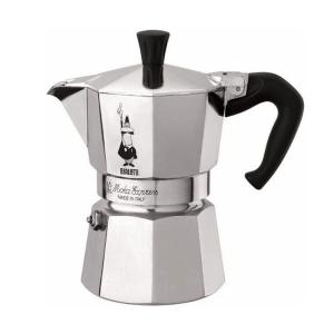 Bialetti Moka Express 3 Espressokocher Silber, 3 Tassen 0001162 (8006363011624)