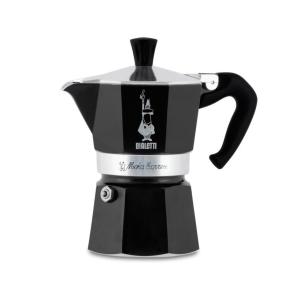 Bialetti Moka Express Schwarz, Espressokocher für 1 Tasse 0004951 (8006363018456)