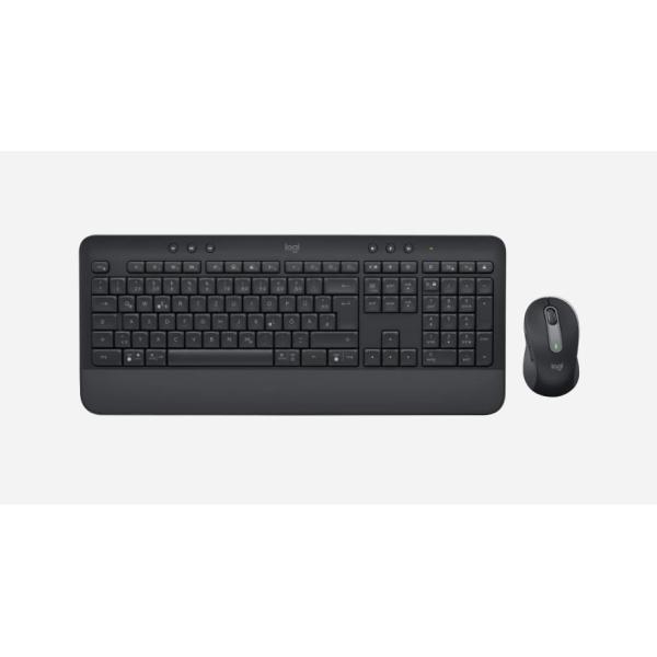 Logitech MK650 Signature for Business - Tastatur&Maus - kabellos DE - grafit 920-010994 (5099206105140)