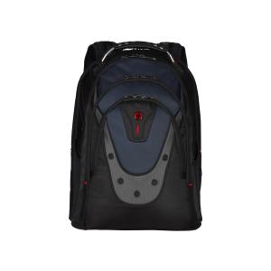 Wenger Laptop-rucksack Ibex Kunstfaser Schwarz/blau Bis 43,2 Cm (17 Zoll) 600638 (7613329007969)