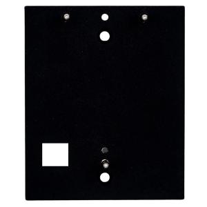 2N IP-Verso - Backplate 1-Modul zur Montage auf Glas 9155061 (8595159507132)