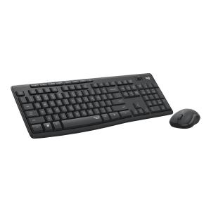 Logitech MK295 Silent Set - Tastatur und Maus - kabellos DE - grafit 920-009794 (5099206092372)