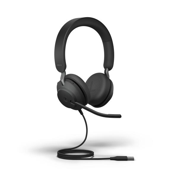 Jabra Evolve2 40 Se Ms Usb-headset Schwarz 24189-999-999 (5706991028102)