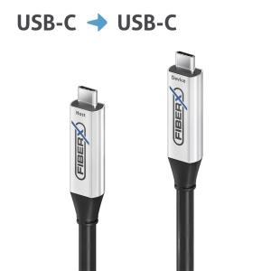 PureLink FiberX Serie - USB 3.2 Gen 2x1 Aktives Glasfaser Kabel USB-C 15.0m FX-I600-015 (4251364731970)