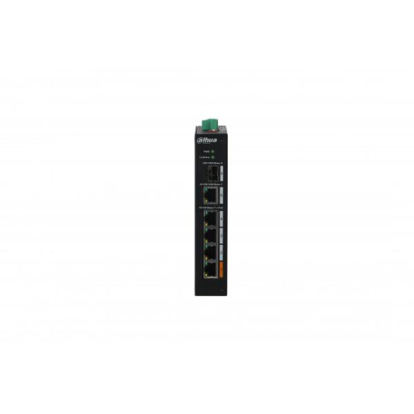 DAHUA 6-Port Unmanaged Hardened Switch with 4-Port PoE DH-PFS3106-4ET-60 (6923172506603)