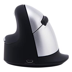 Ergonomische Maus HE Groß (Handlänge ? 185mm) Linkshänder kabellos schwarz R-GO RGOHELELAWL (8719274491330)