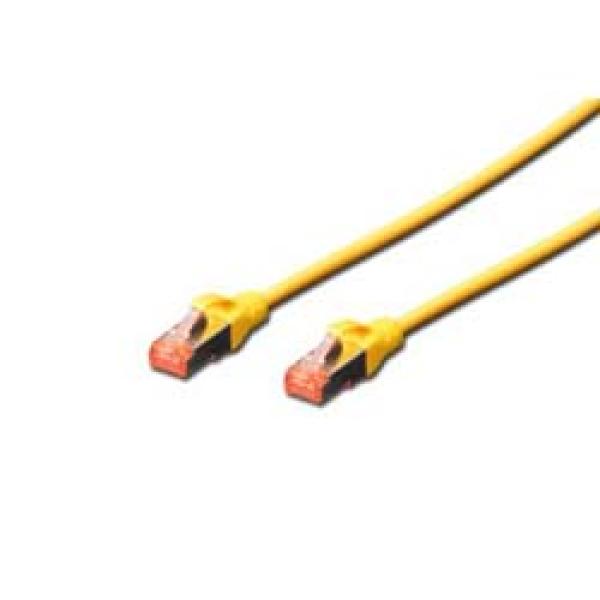 Patchkabel Kat. 6, S/ FTP, 3, 0 m, gelb, Set DIGITUS DK-1644030-Y-10 (4016032442097)