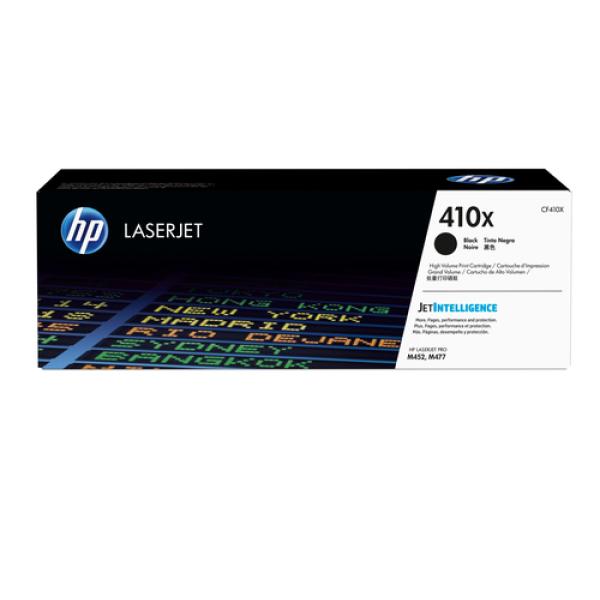 Toner 410X für Color LaserJet Pro M452dn, schwarz hp CF410X (0888793807545)