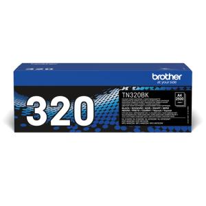 Original Brother Toner schwarz (TN-320BK) TN320BK (4977766679343)