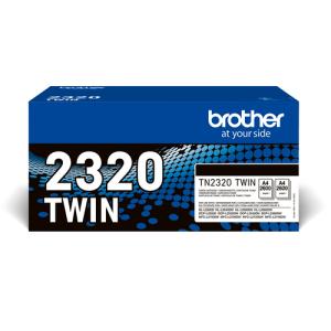 Original Brother Toner-Kit Doppelpack (TN-2320TWIN) TN2320TWIN (4977766812740)